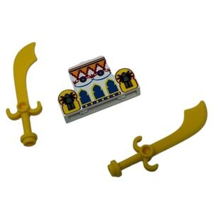 Lego Vintage‎ Adventurers Orient #7411 Tygurah's Roar REPLACEMENT PARTS Swords